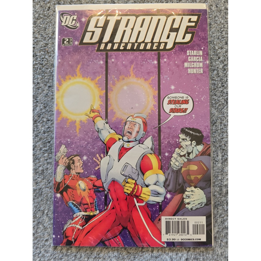 2009 DC STRANGE ADVENTURES #2 COMIC BOOK